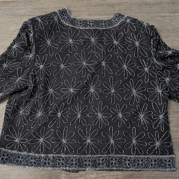 Cote d'Azur Vintage Beaded Jacket - Picture 4 of 5